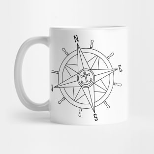 Geometric Compass Mug